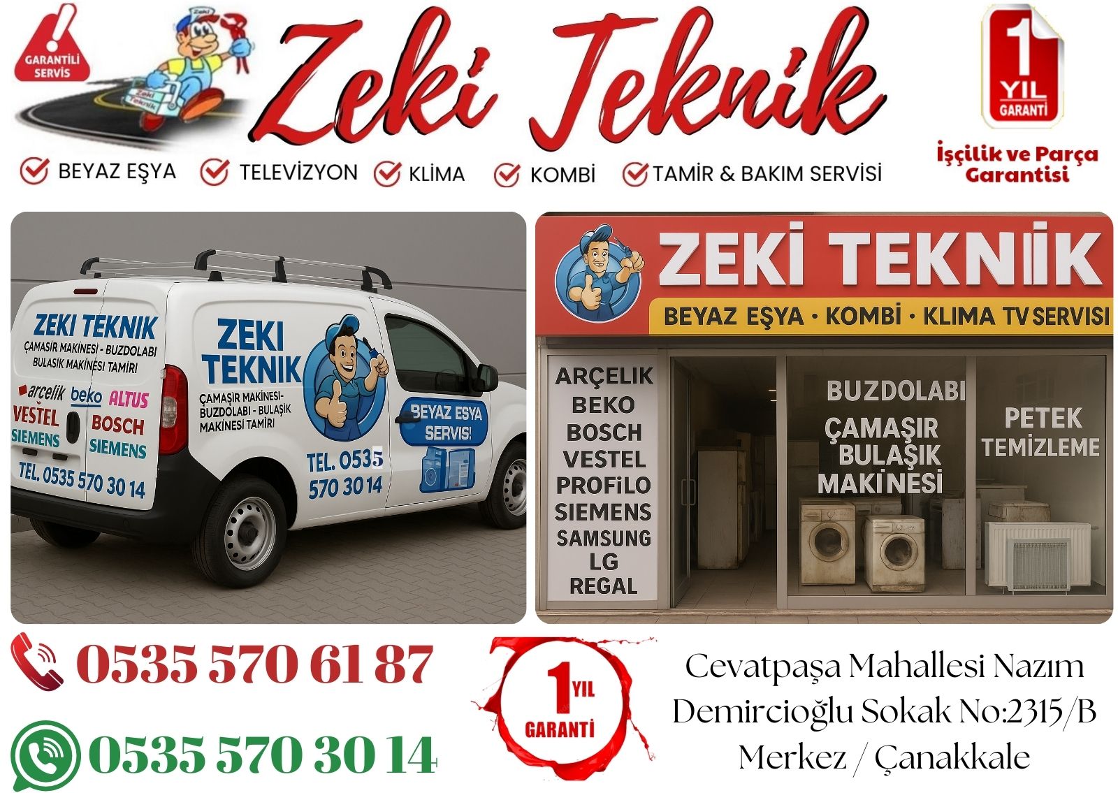 Çanakkale Kepez Kombi Bakımı Petek Temizleme